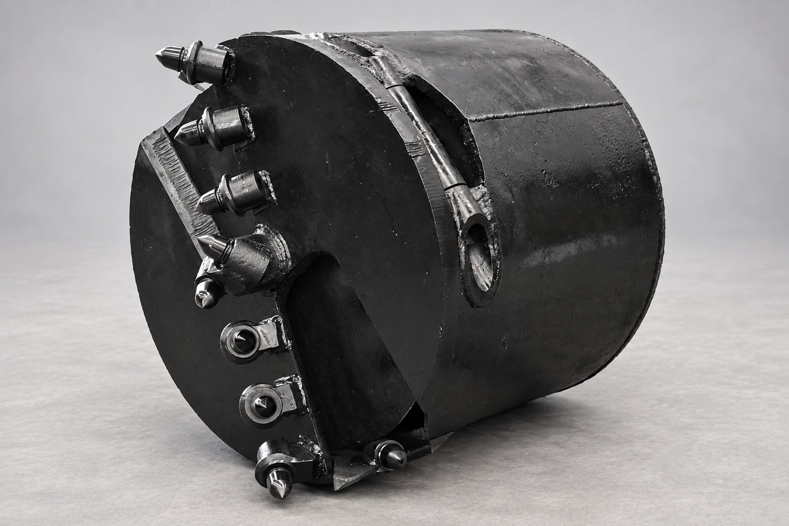 Drilling Bucket ของ NHL มุมด้านฟันเจาะ